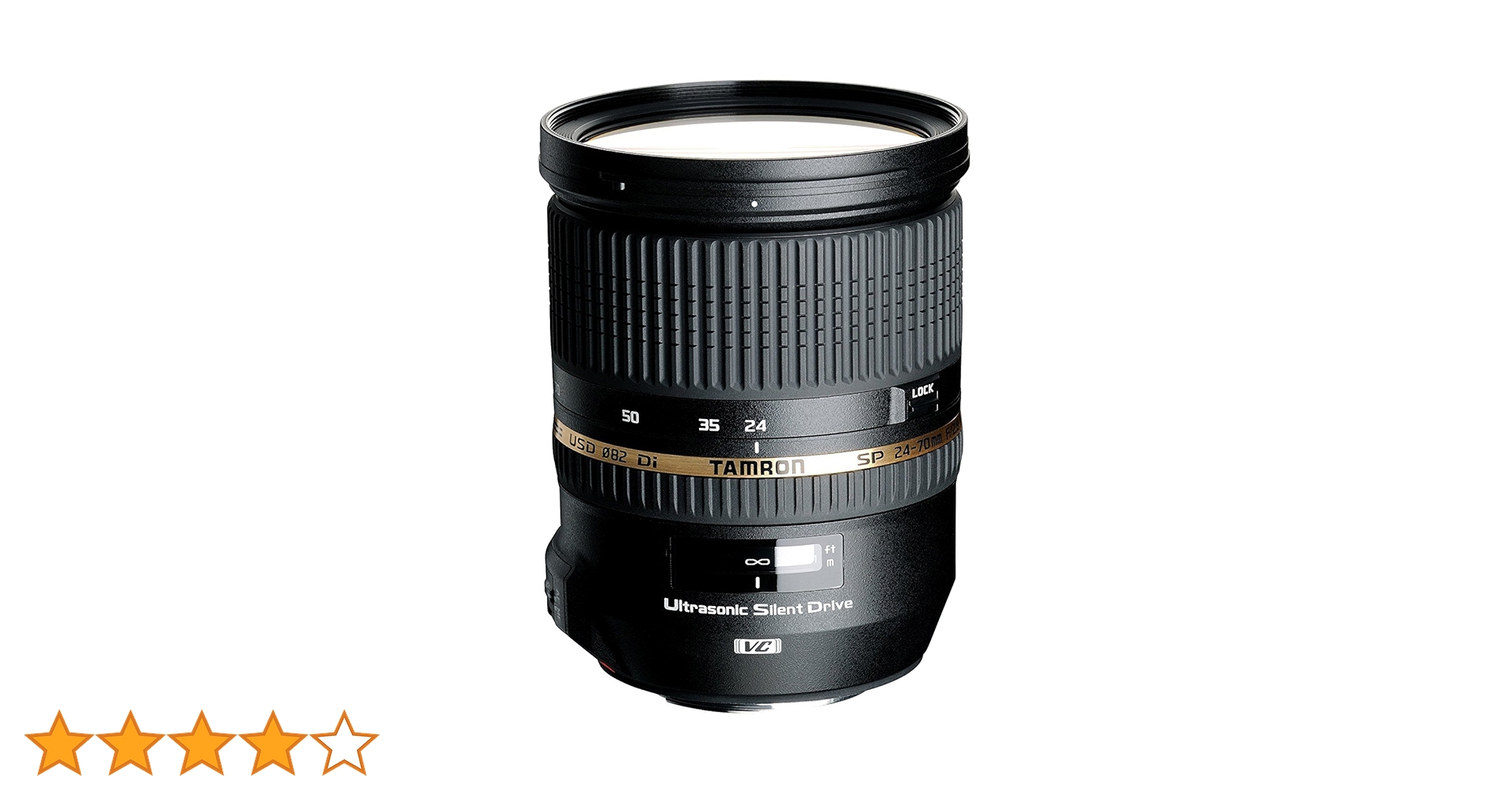 TAMRON SP 24-70mm F/2.8 EFマウント Tamron SP 24-70mm F/2.8 DI VC USD Fast Zoom Lens for Canon DSLR